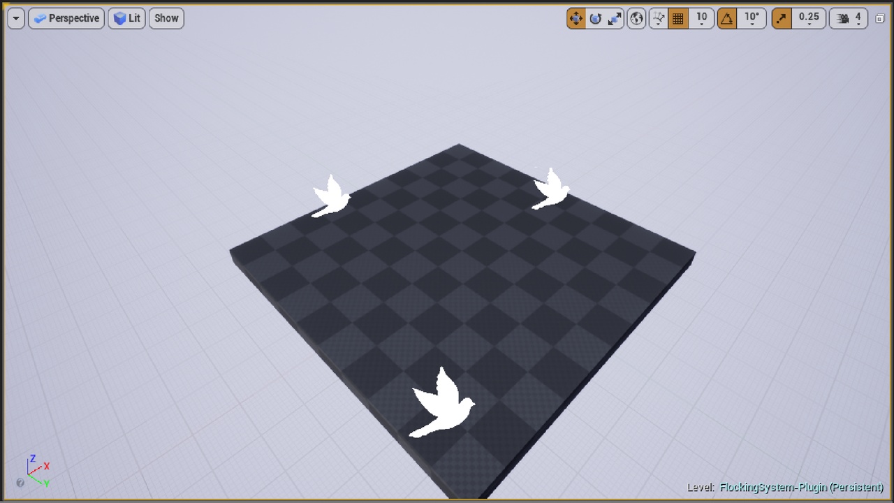 Flocking Behaviour System [Ideal for simulation of birds, fish, bees ...
