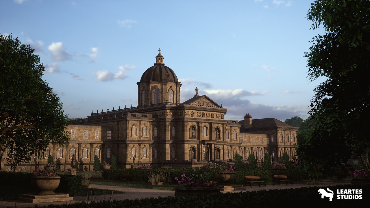 Media 1 for listing Modular English Mansion ( Modular English Mansion Exterior Interior Building )