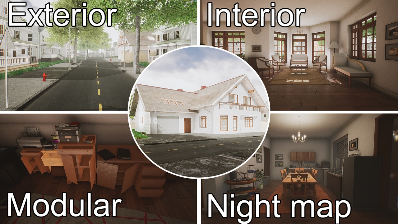Media 1 for listing Big House - Modular Assets