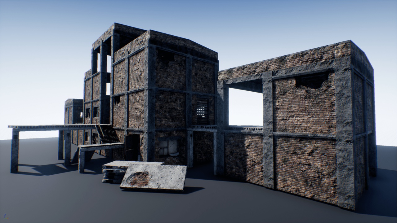 Modular Abandoned Building | Fab