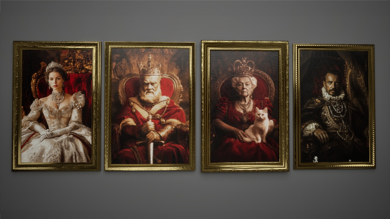 Media 1 for listing Victorian Paintings And Gold Frames