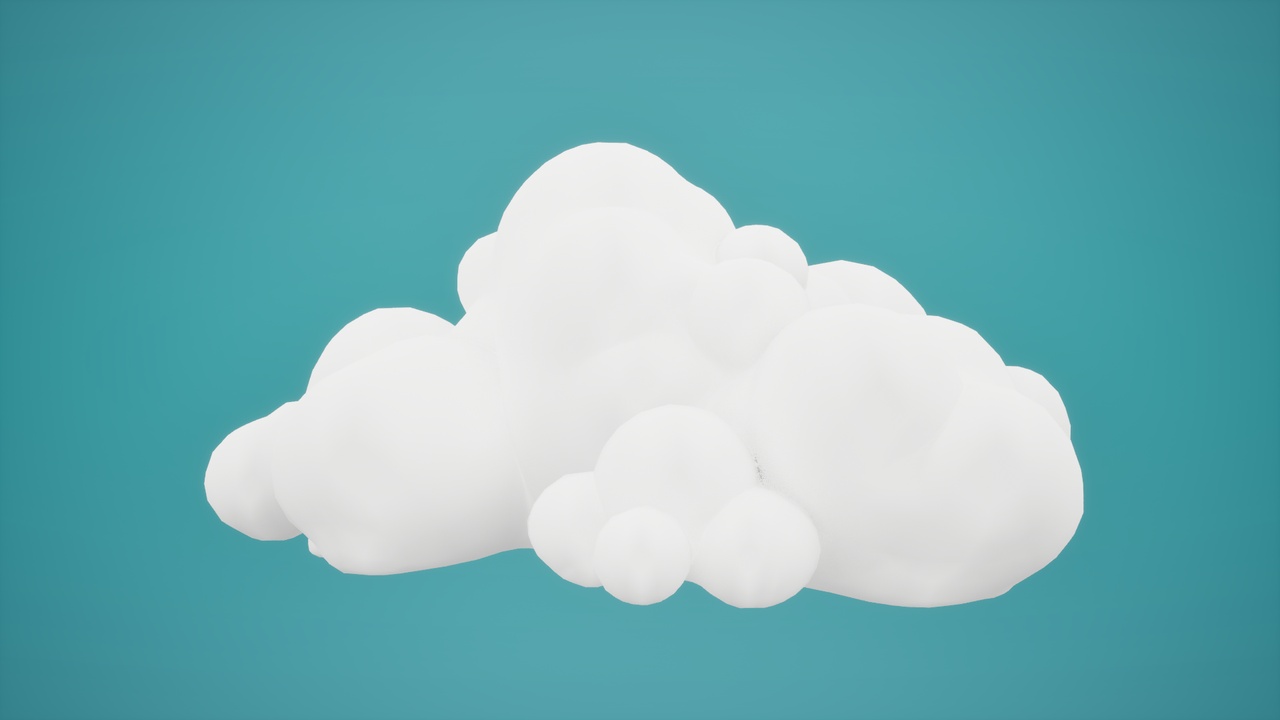 Media 1 for listing Stylized Cloud 02