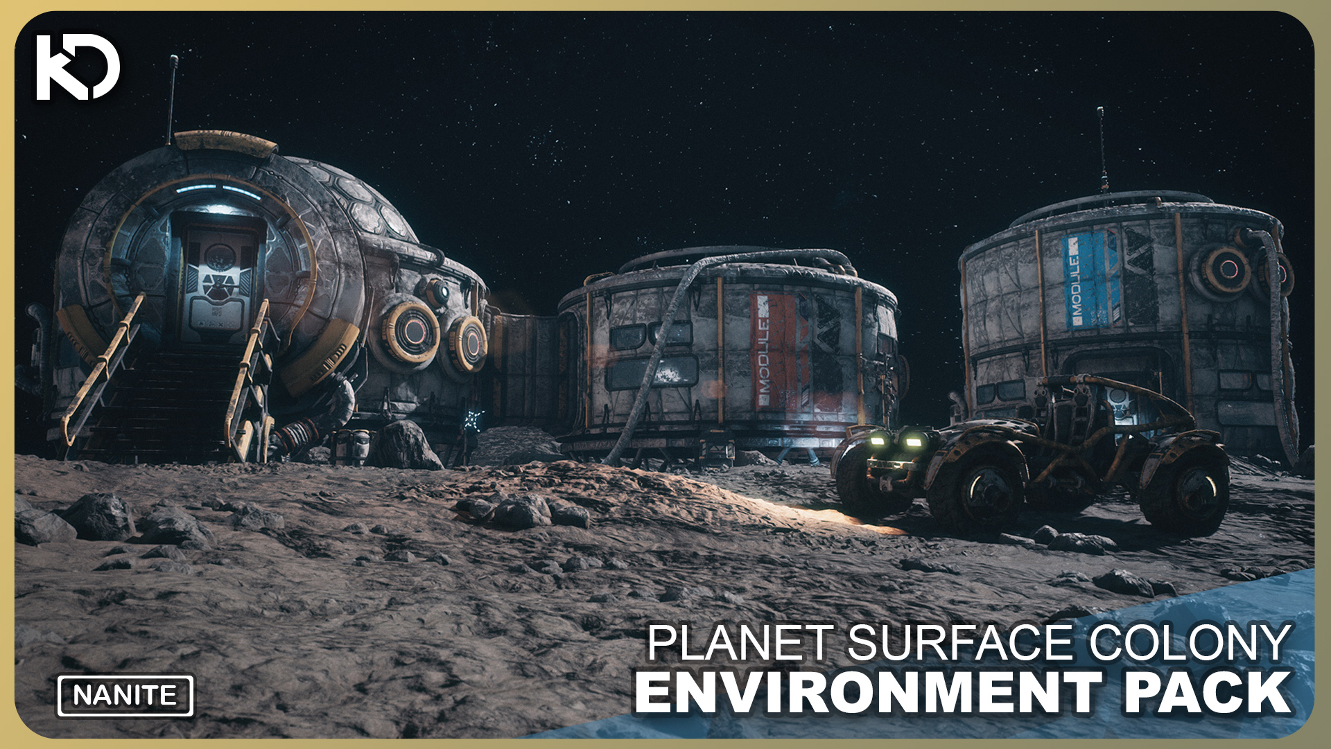 Planet Surface Colony | Fab
