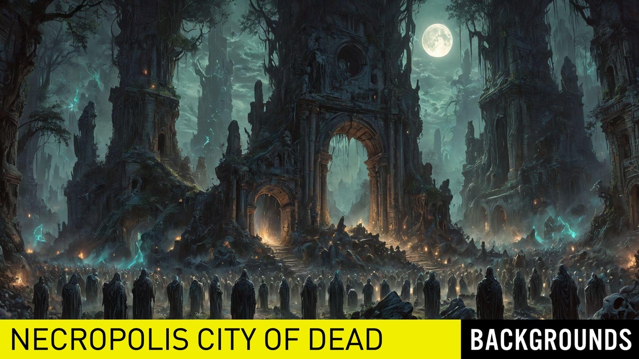 Media 1 for listing Necropolis City of Dead | Epic Worlds Collections