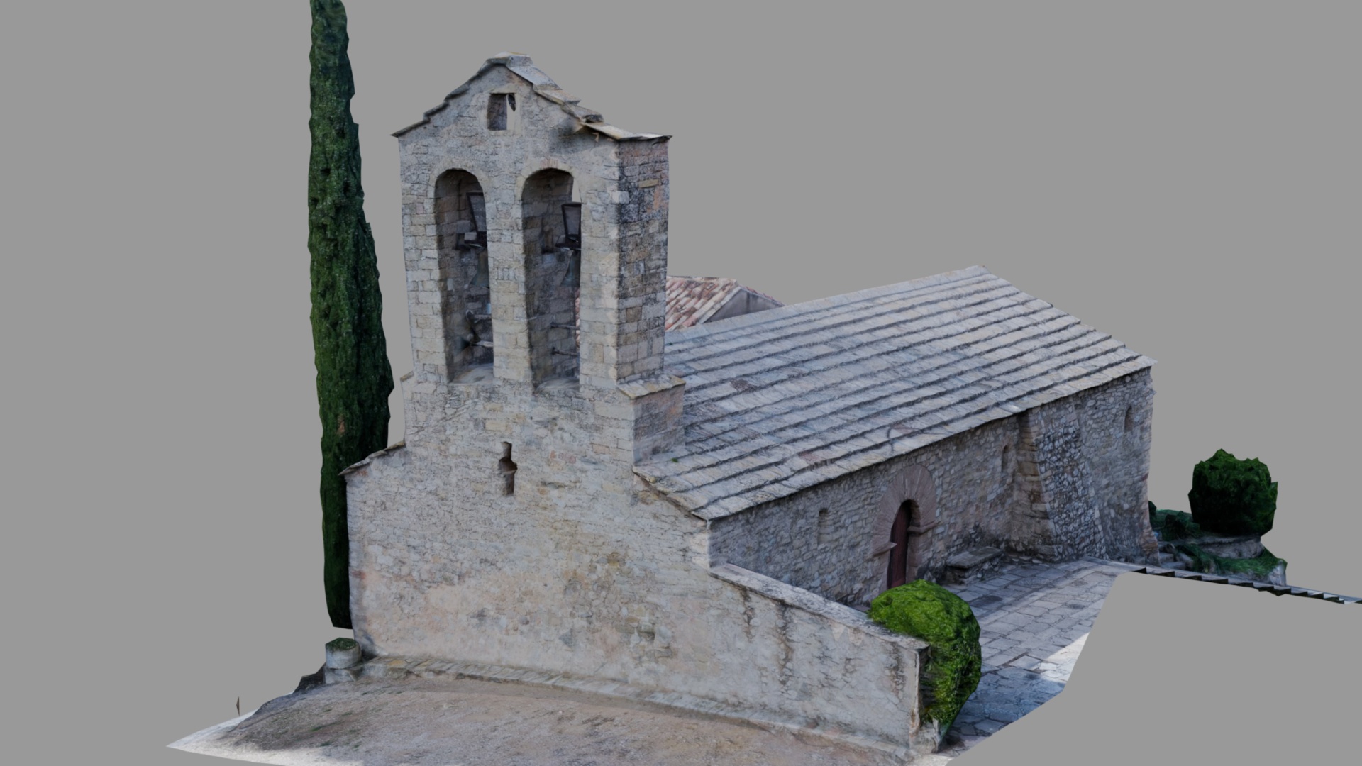 Media 1 for listing 3D Model of Catalonian Church Captured by Photogrammetry