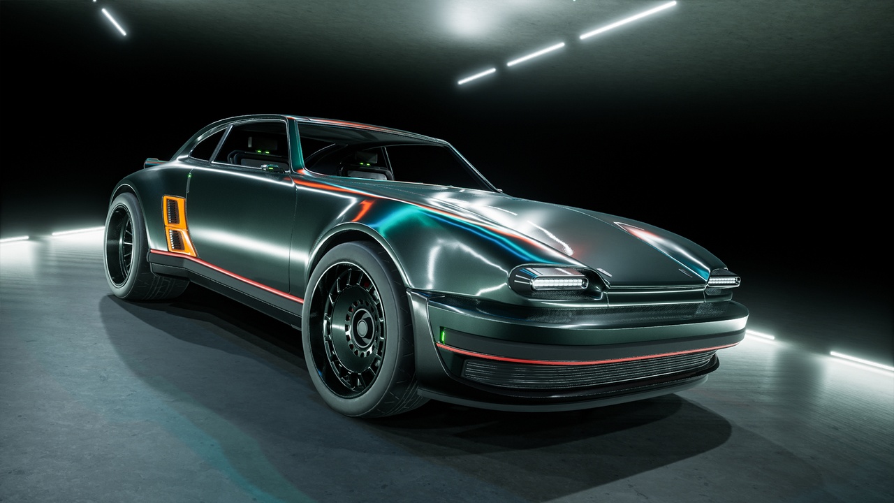 SciFi Cyber Car 2 제품 등록을 위한 미디어 1개