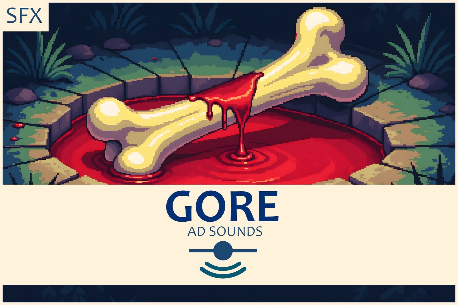 Mídia 1 do anúncio Gore Sound Effects - Audio Pack