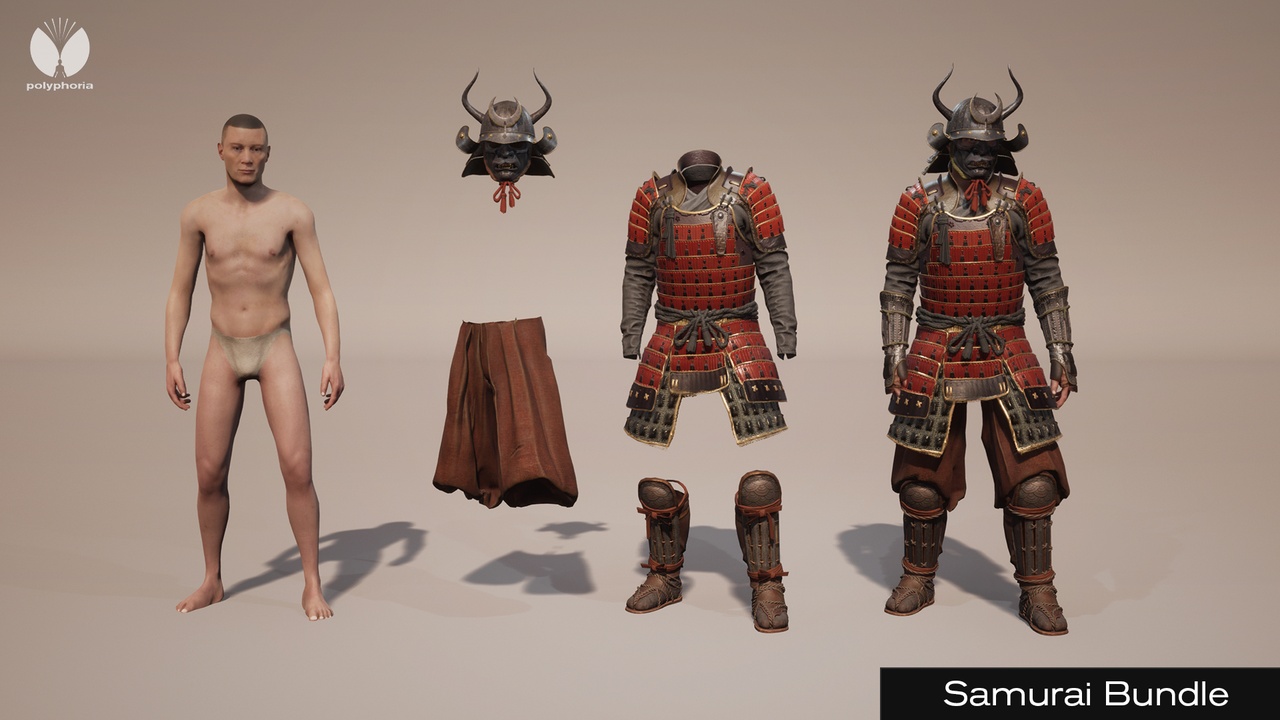 Media 1 for listing Samurai Warrior - Metahuman