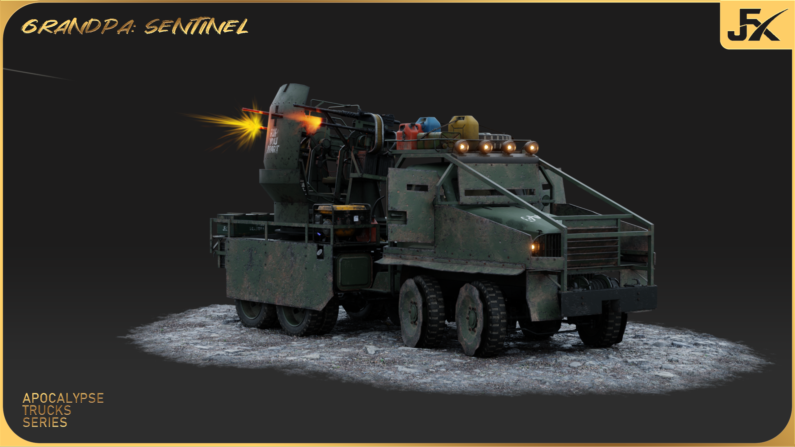 GrandPa:Sentinel – Apocalypse Truck | Fab