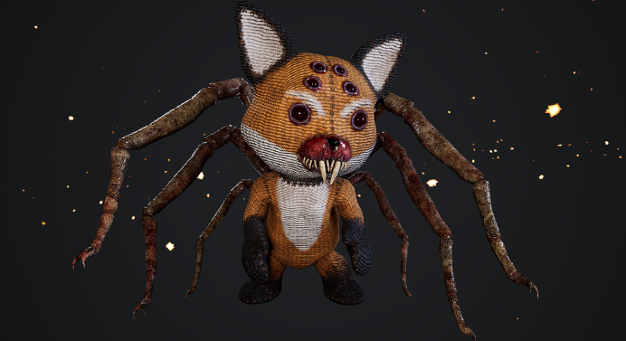 Foxy Ransomware Image Horror Foxy | Fab