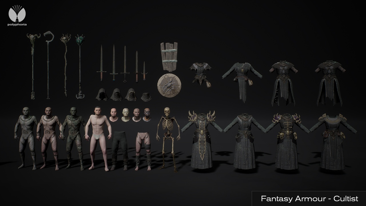 邪教徒 – 术士 – MetaHuman – Cultist – Warlock – Metahuman