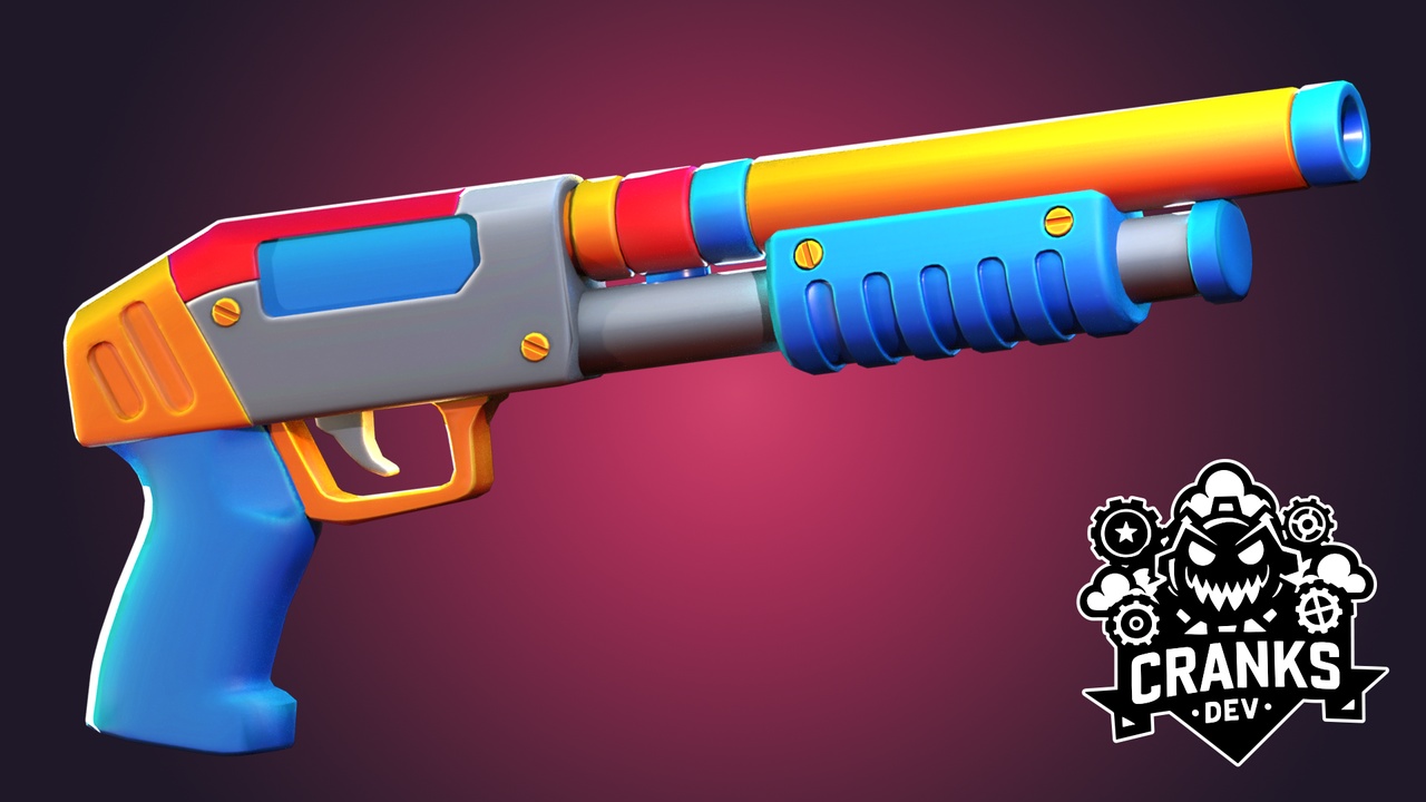 Media 1 for listing Stylized Shotgun [Customizable]