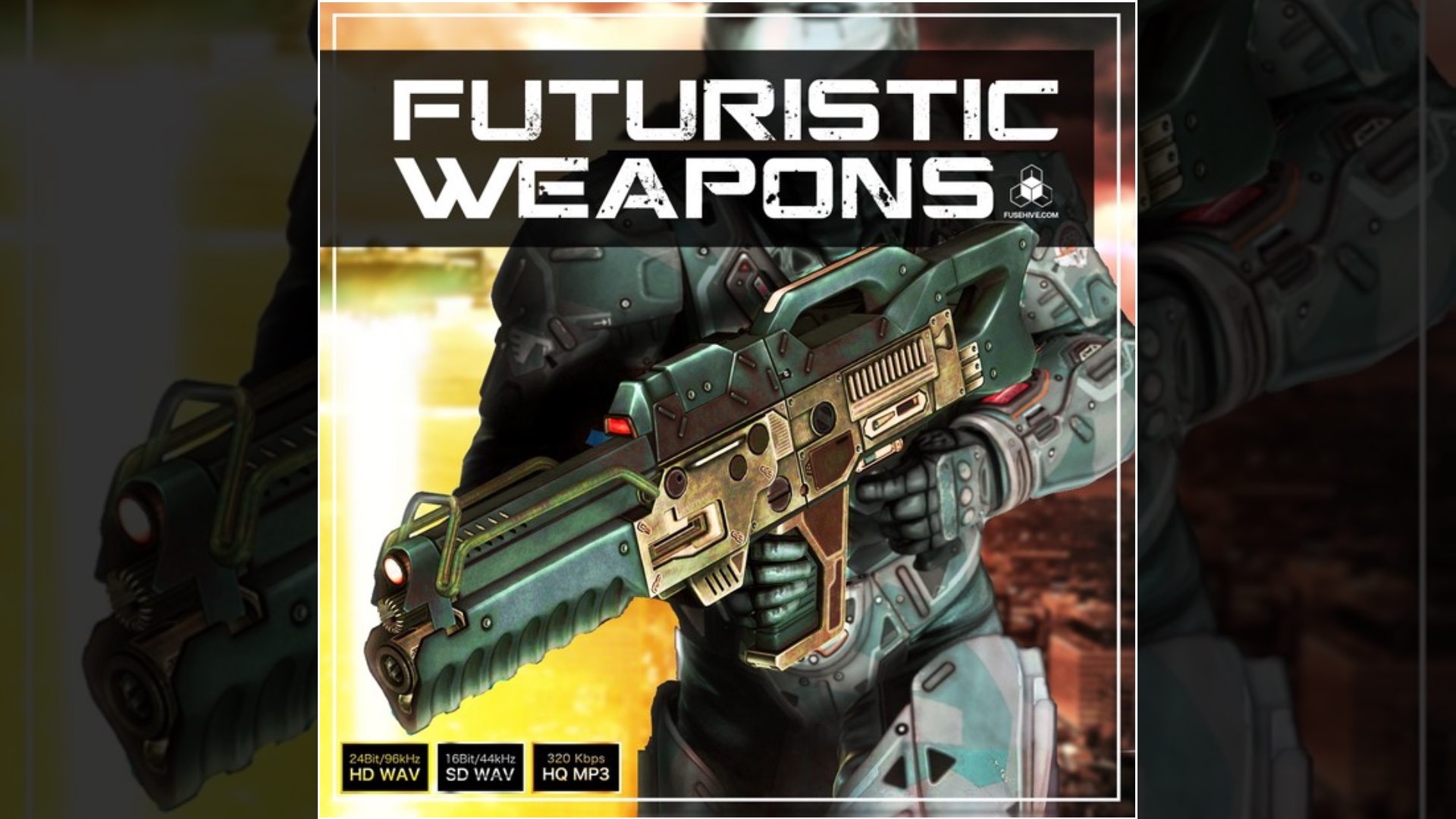 FUTURISTIC WEAPONS SOUND PACK - Royalty Free Sci-Fi Future Weapon Sound ...