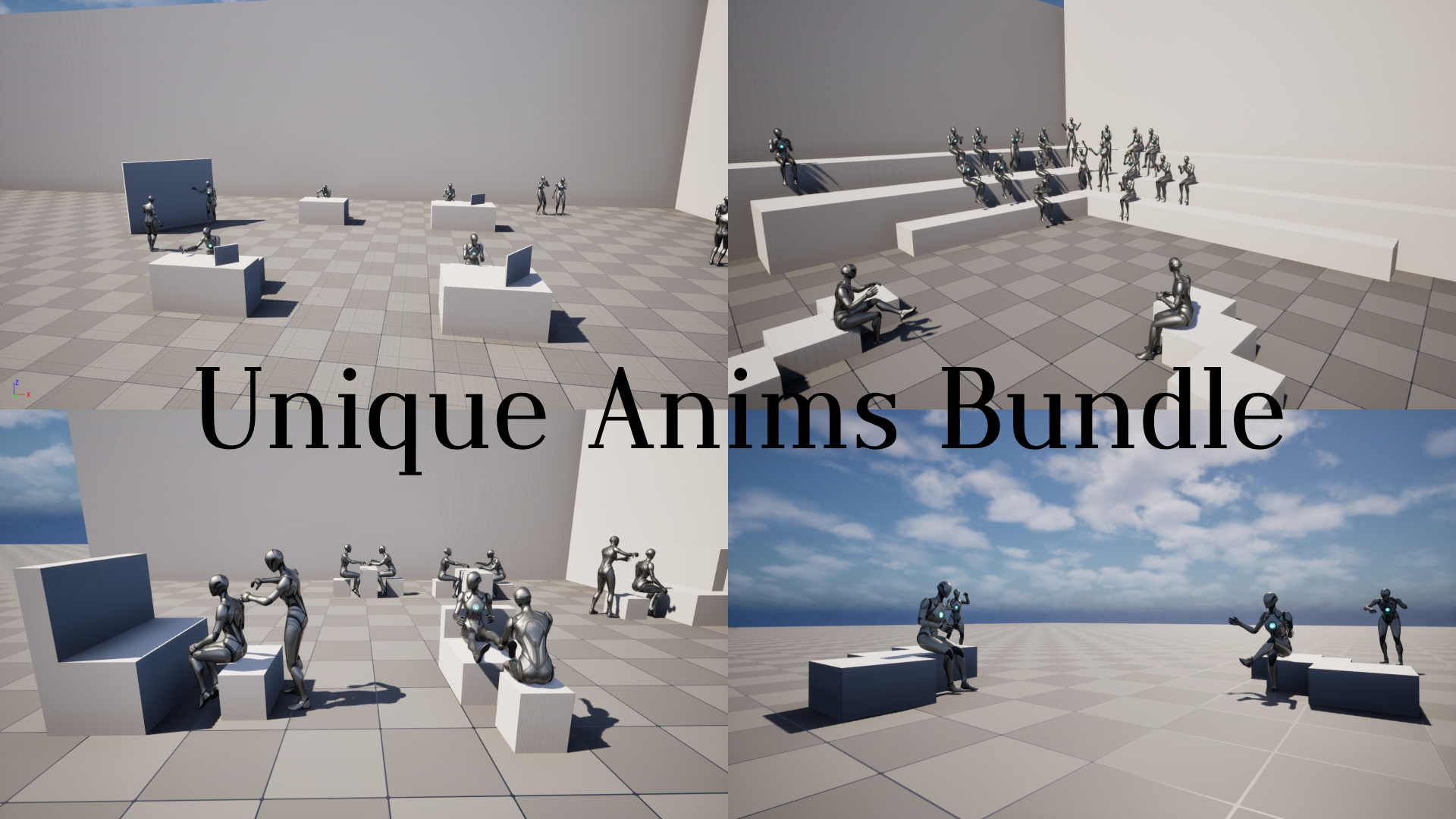 Unique Anims Bundle | Fab