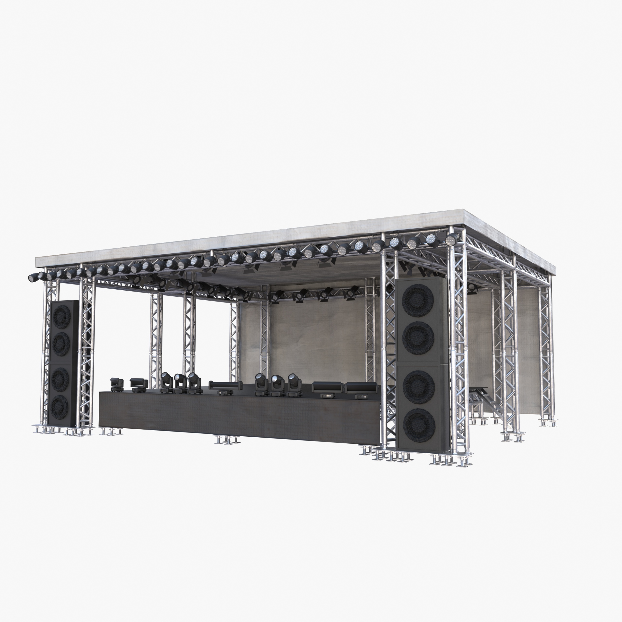 Media 1 for listing Triangle truss stage