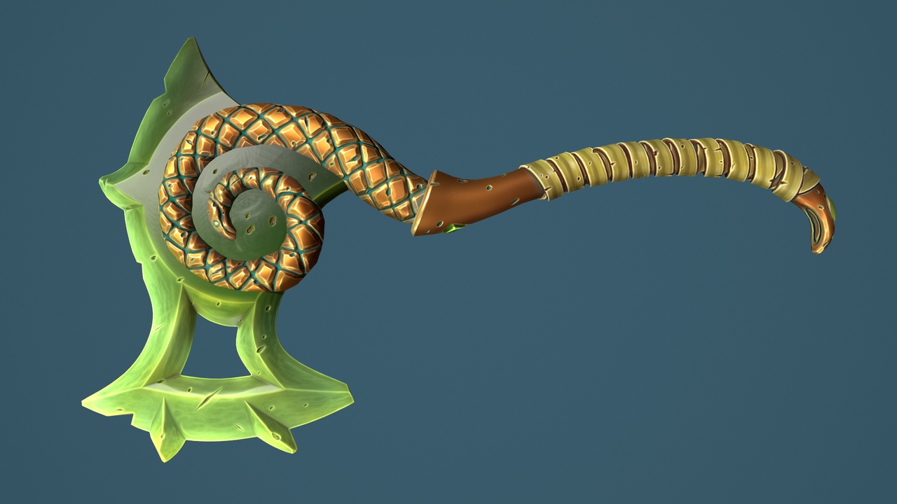 Media 1 for listing Snake axe