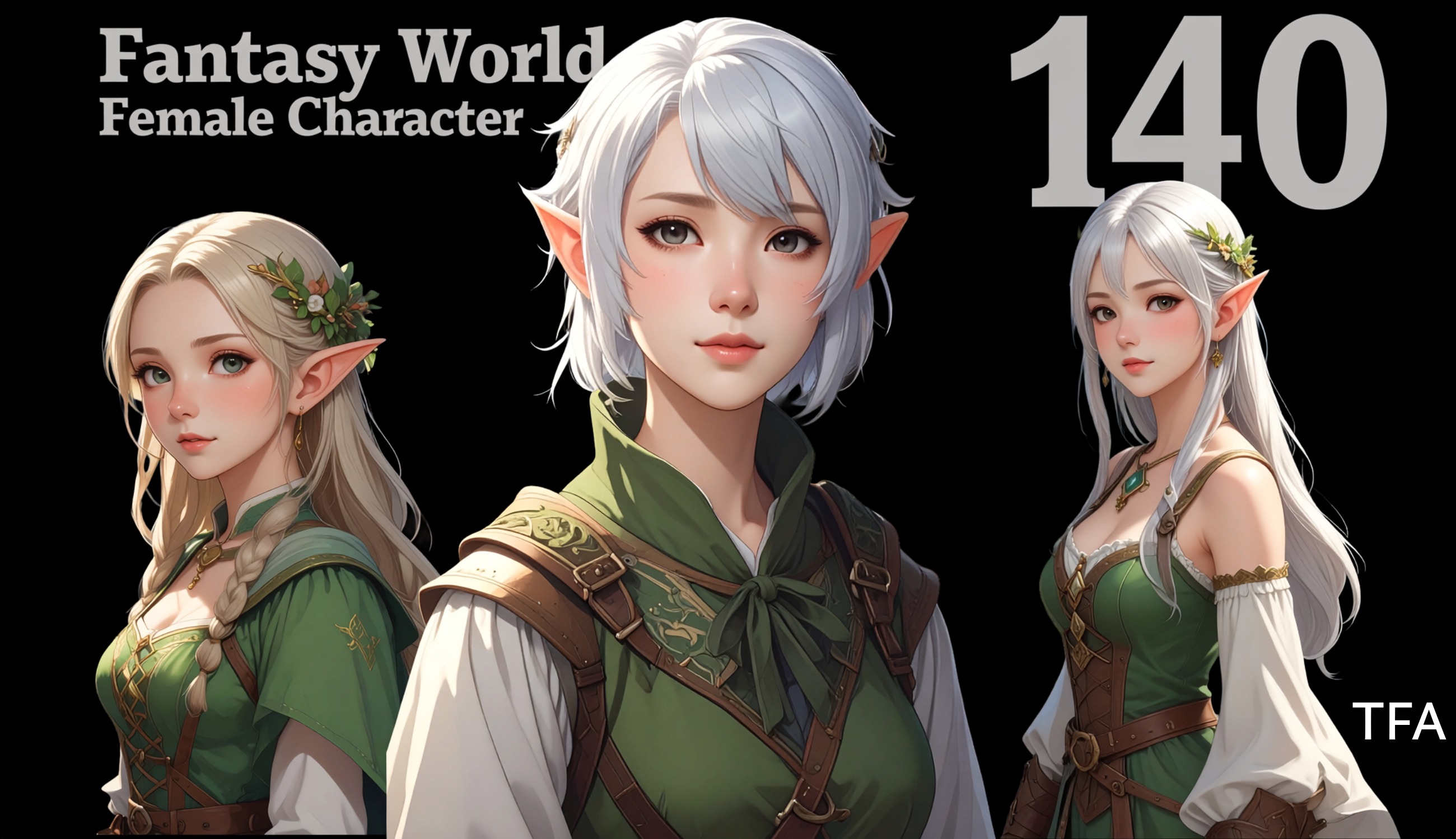 140 images of female characters fantasy world | Fab