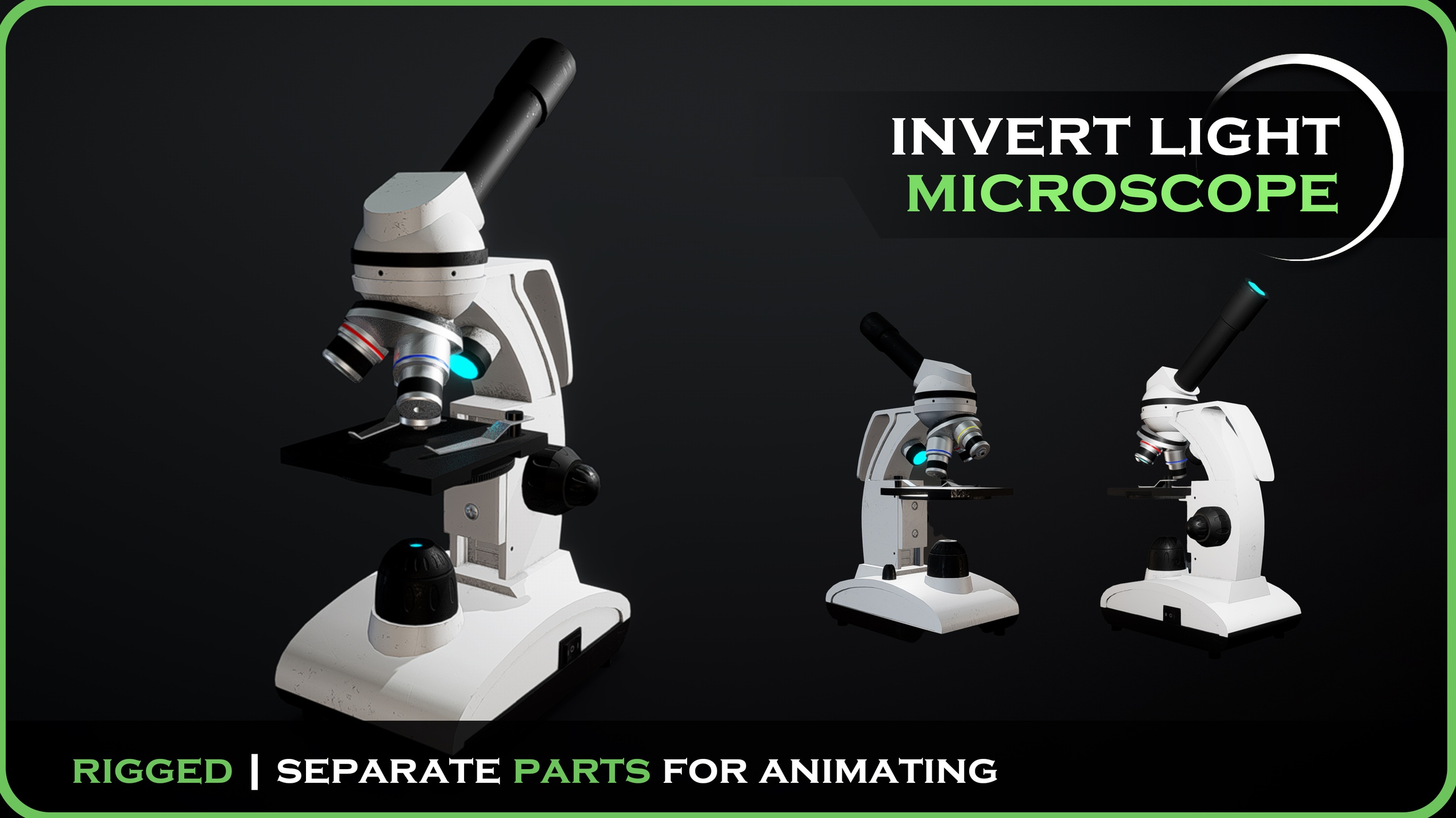 Light Microscope Inagr Invert Light Microscope | Fab