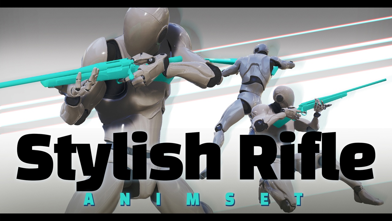 Media 1 for listing Stylish Rifle AnimSet