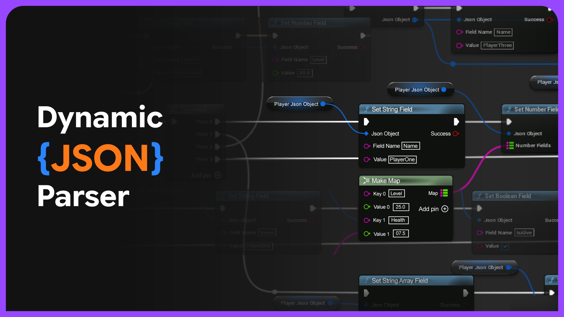 Dynamic json parser | Fab