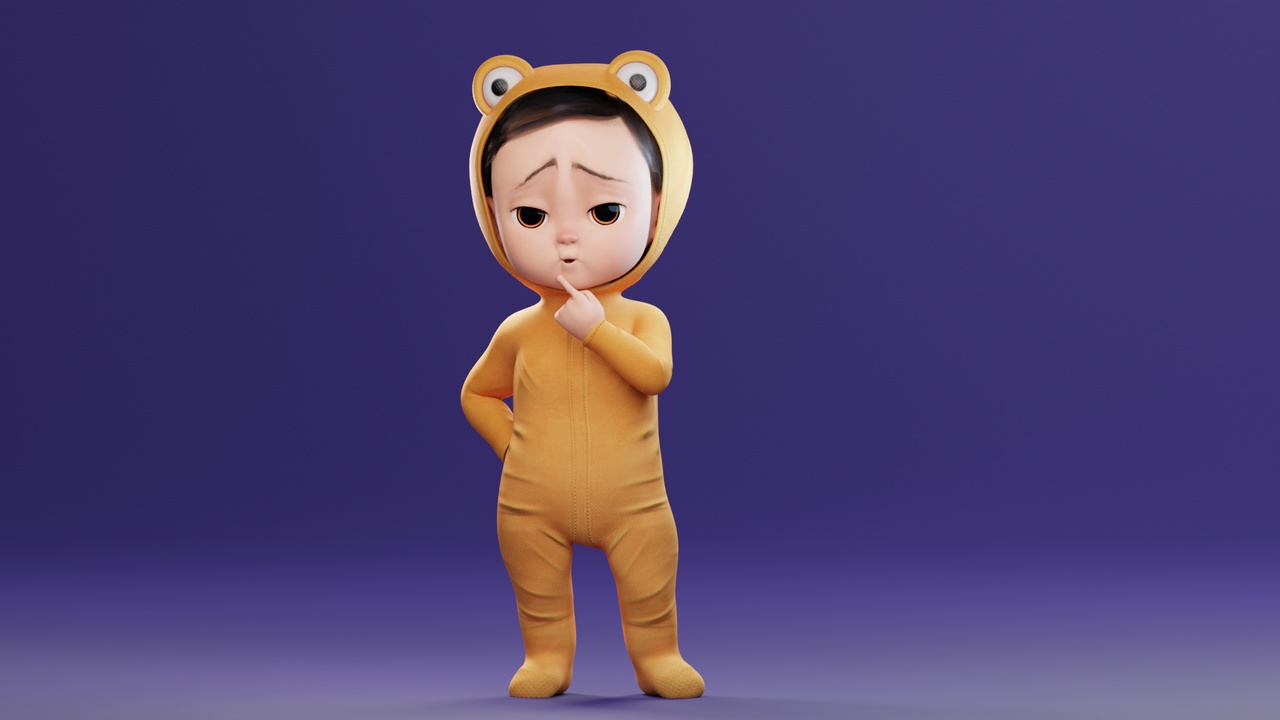 Media 1 for listing Cartoon Family Rigged V2