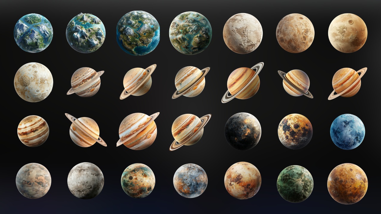 Media 1 for listing Planets - Icon Pack