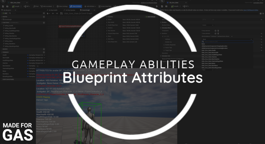 Gameplay Blueprint Attributes | Fab