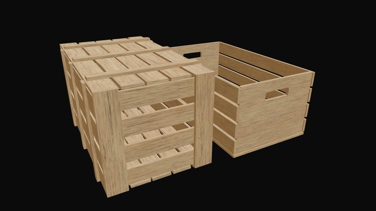 Media 1 for listing Wooden crates