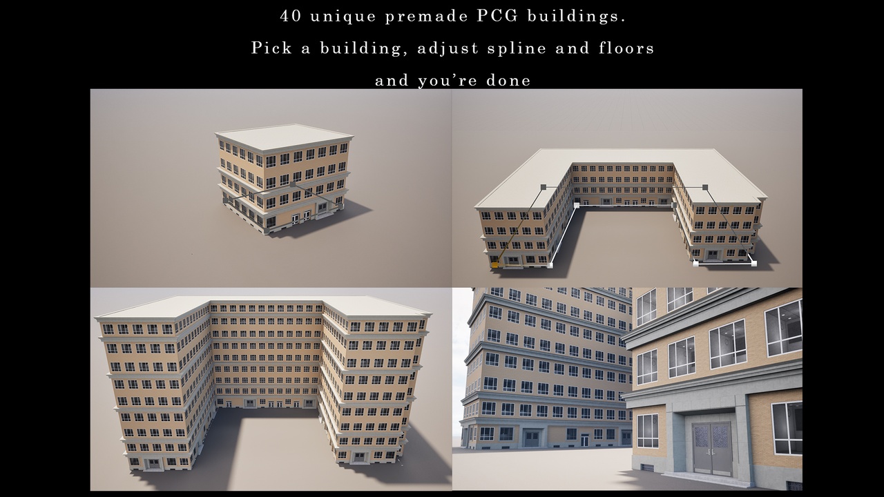 PCG City buildings