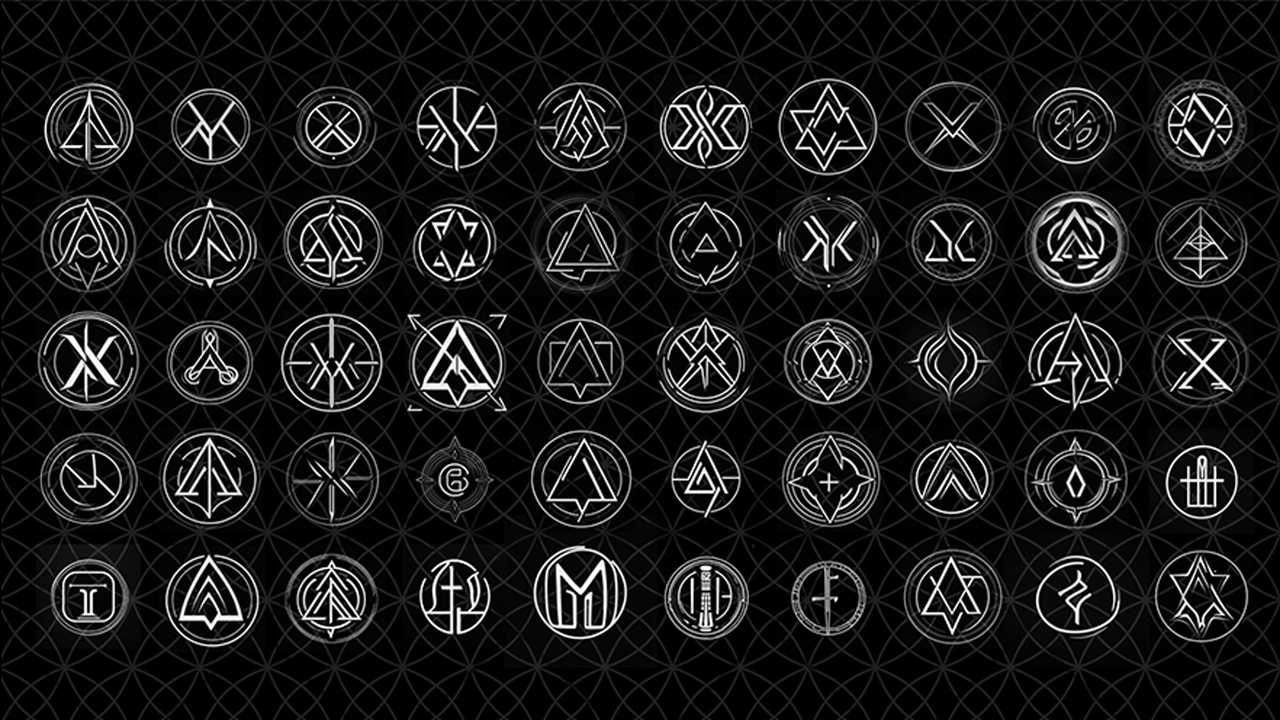 Media 1 for listing 50 Pieces - Nordic Sigils & Runes Alpha/Decal Pack Vol 03