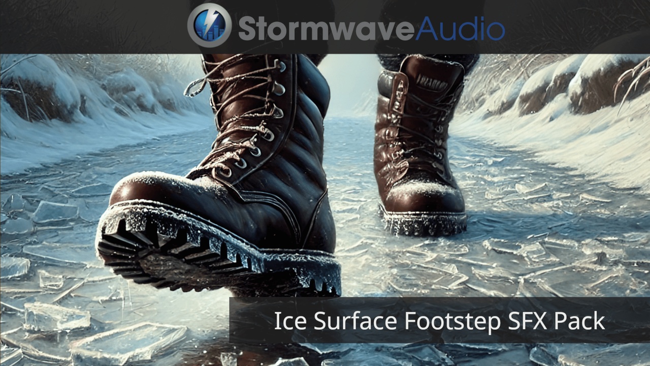 Media 1 for listing Ice Surface Footstep Sound Effects Pack
