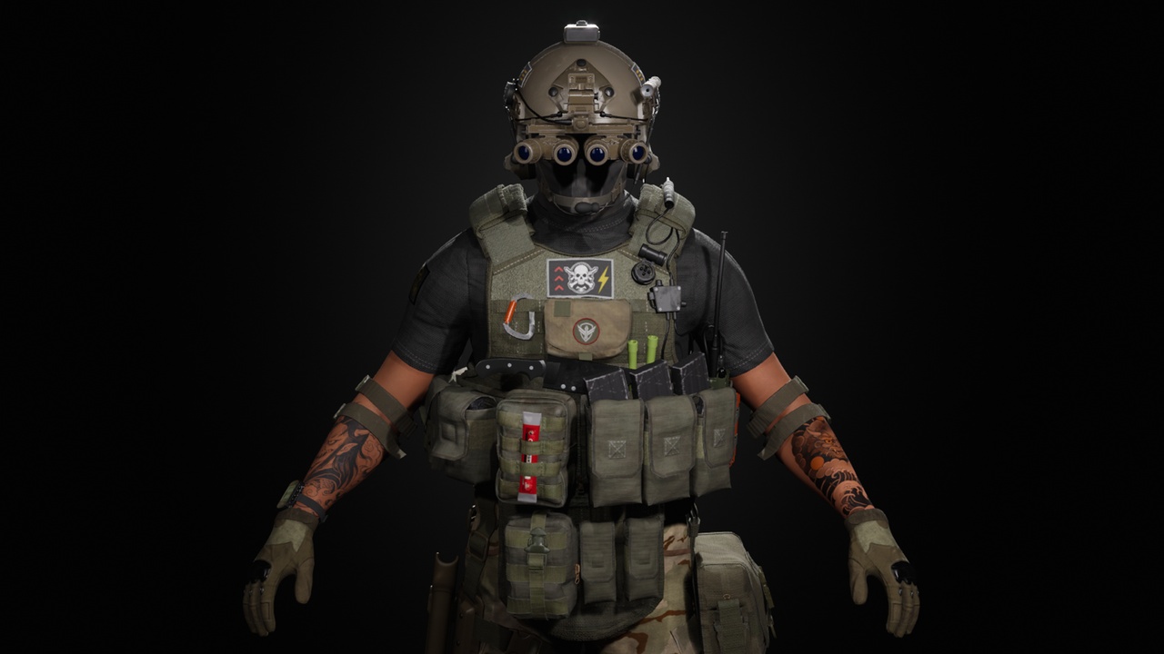 Media 1 for listing Military Soldier Modern Soldier Delta Force CAG SCP