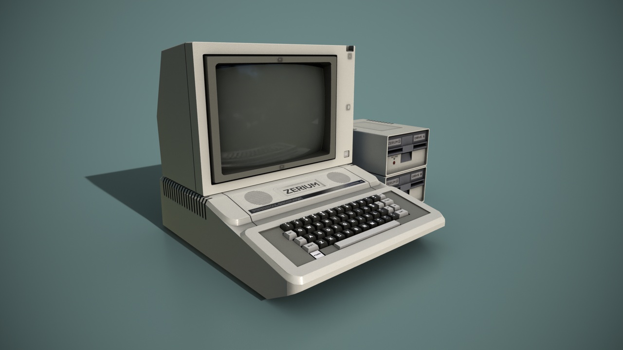 Media 1 for listing Retro Computer ZERIUM 2