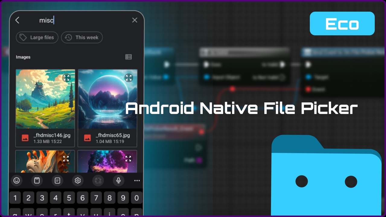 Media 1 for listing Android Native File Picker Eco