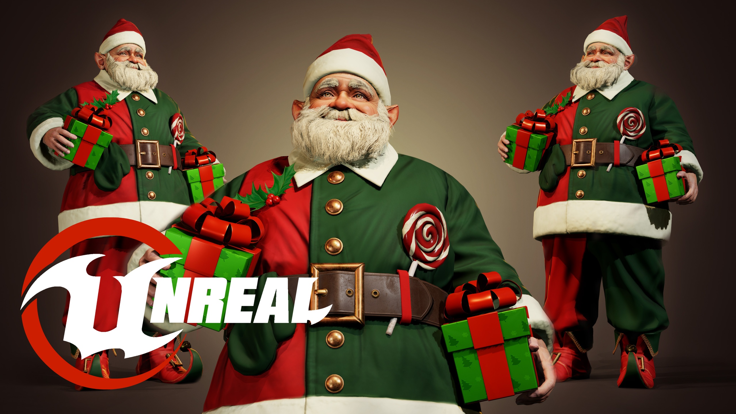 Media 1 for listing Christmas Elf Santa Elf