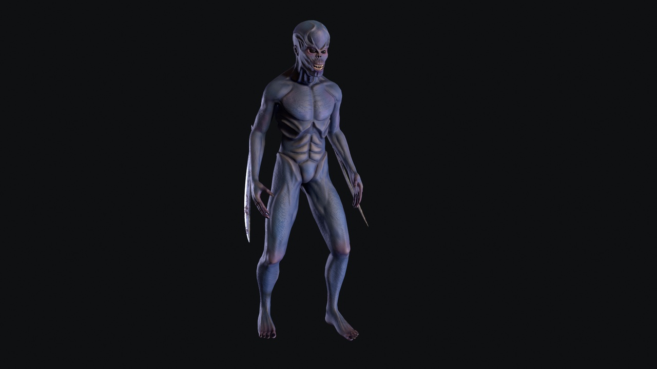 Media 1 for listing Monster: Alien Assassin
