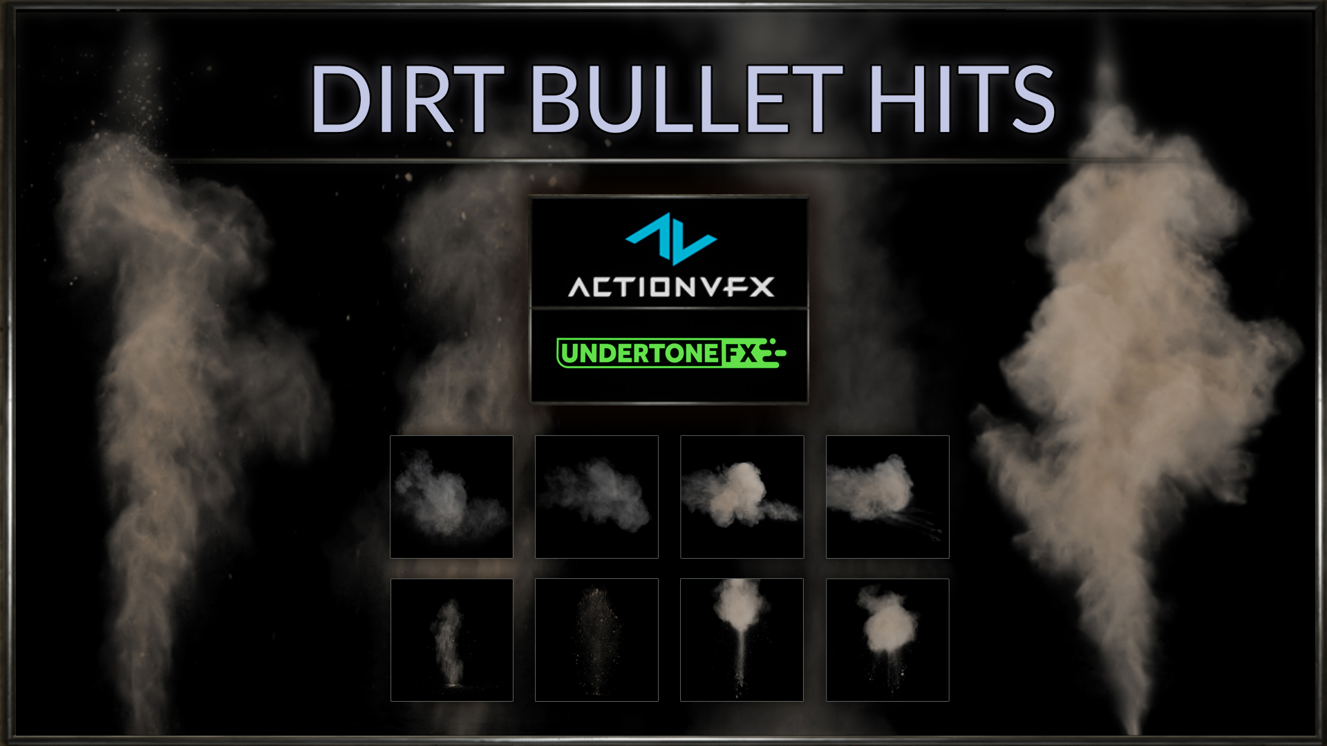 Dirt Bullet Hits - VFX Footage by ActionVFX and Undertone FX, Inc. | Fab