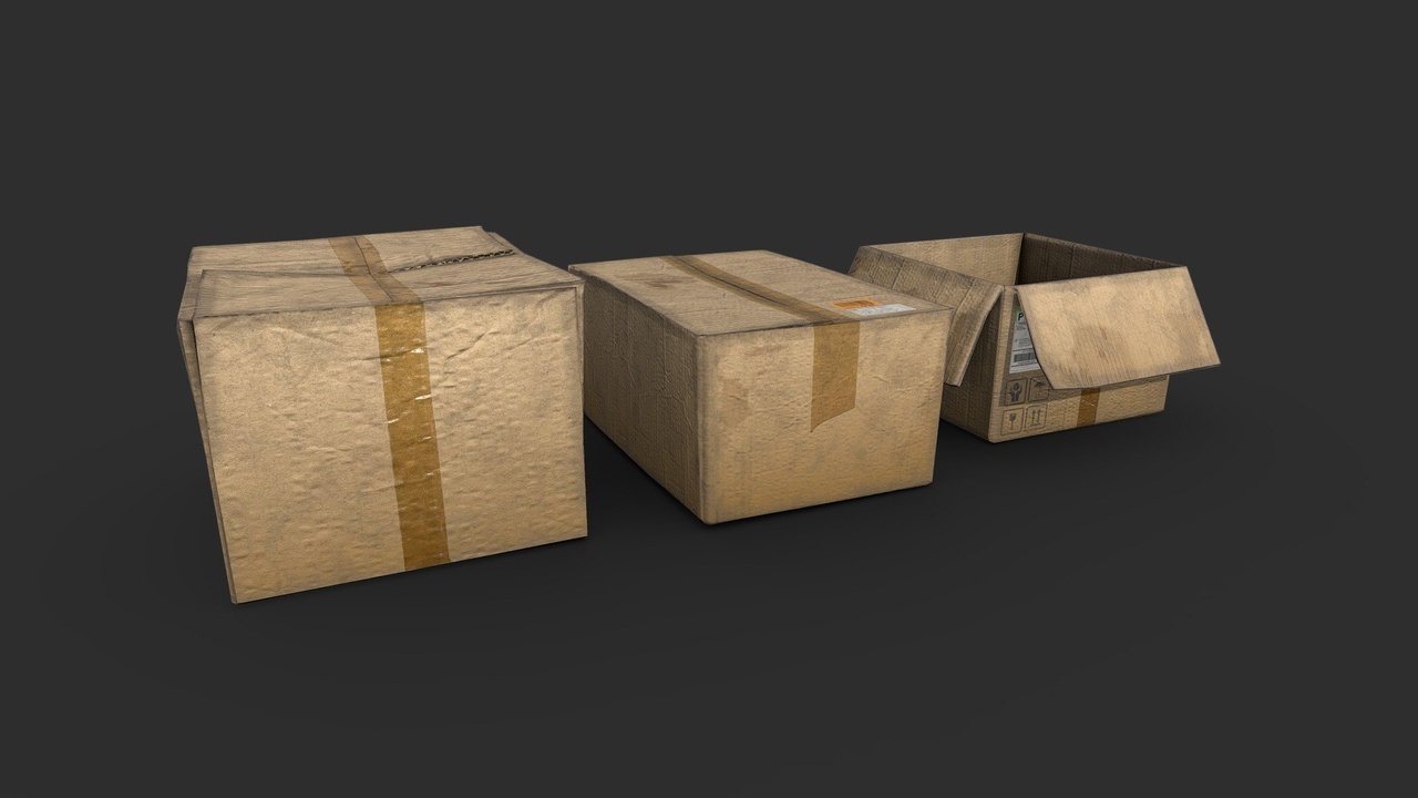 Media 1 for listing Cardboard boxes