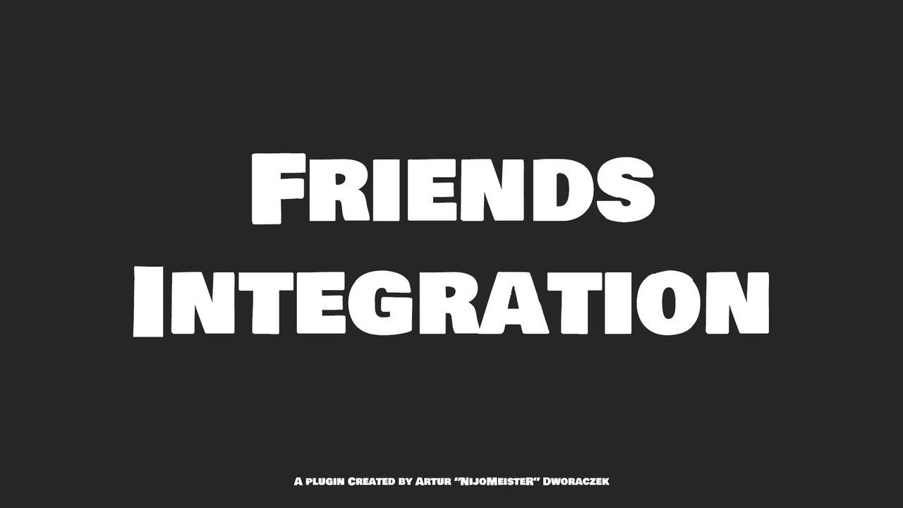 Media 1 for listing Friends Integration