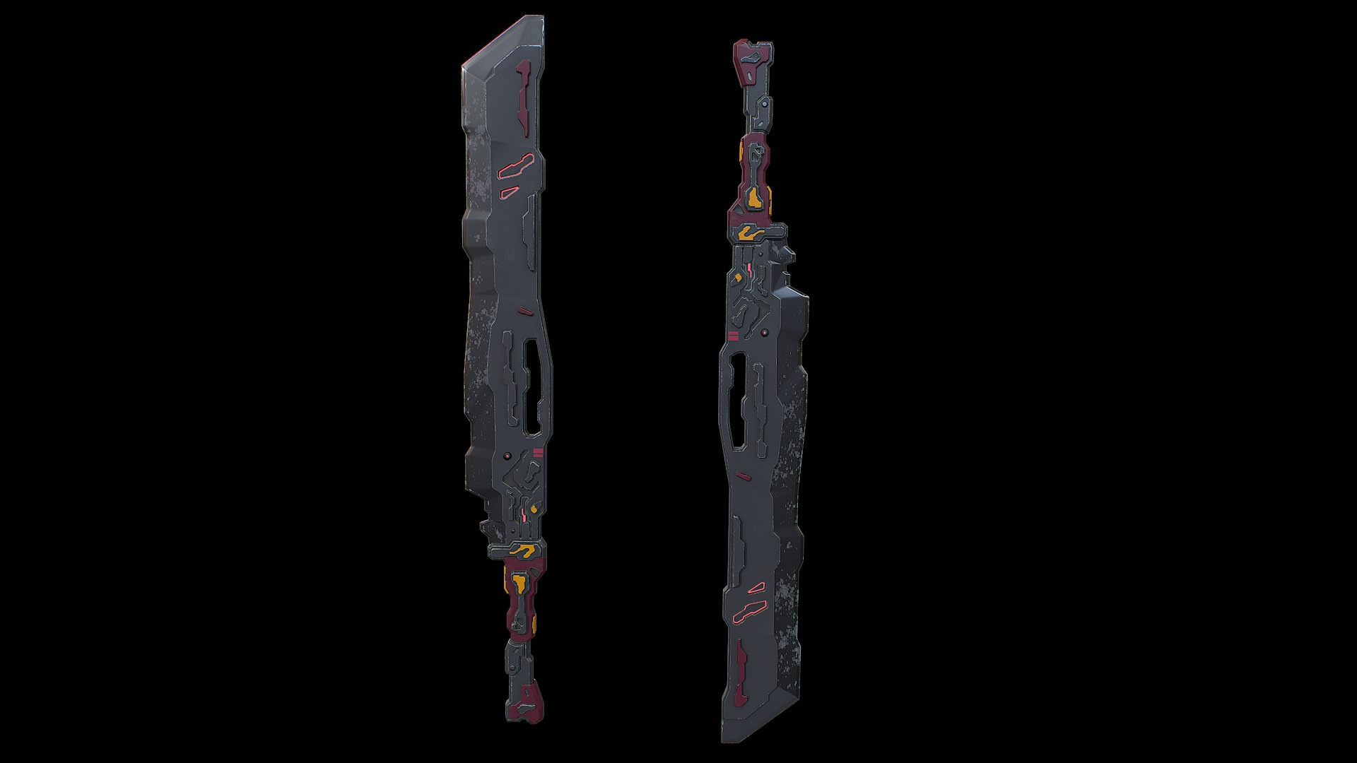 Sci fi power sword weapon | Fab