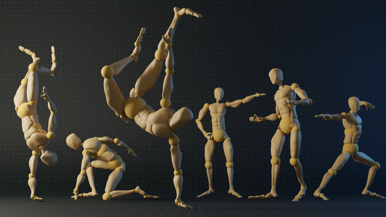 Media 1 for listing Dance Emotes Mocap Motion Capture Animation Collection