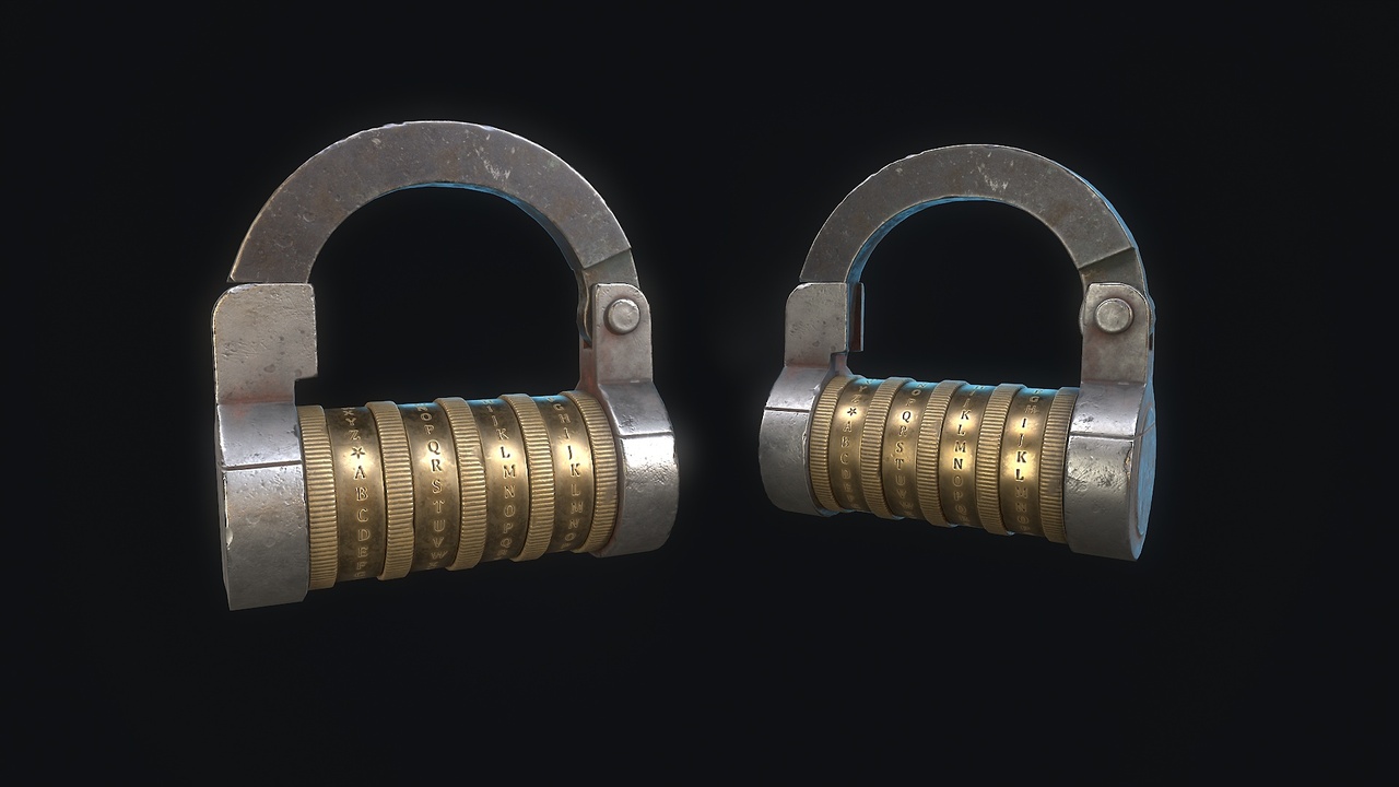 Media 1 for listing Vintage Padlock 9