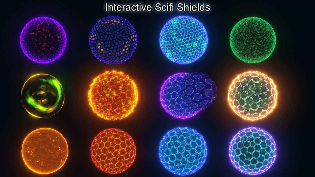 Media 1 for listing Scifi Energy Shields (Interactive)