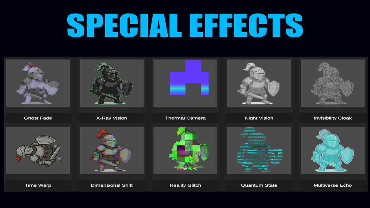 Media 1 for listing Ultimate 2D Shader Pro - VFX Master Collection