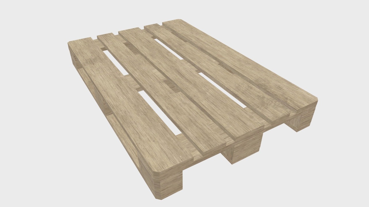 Media 1 for listing Wooden euro pallet skid