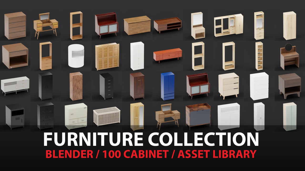 Media 1 for listing 100 Cabinet Model Collection Vol 19