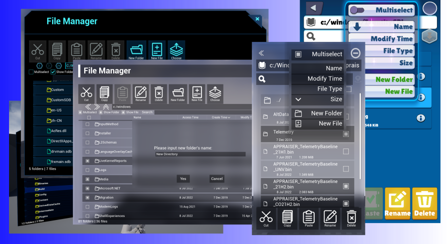 UMG File Manager Kit | Fab