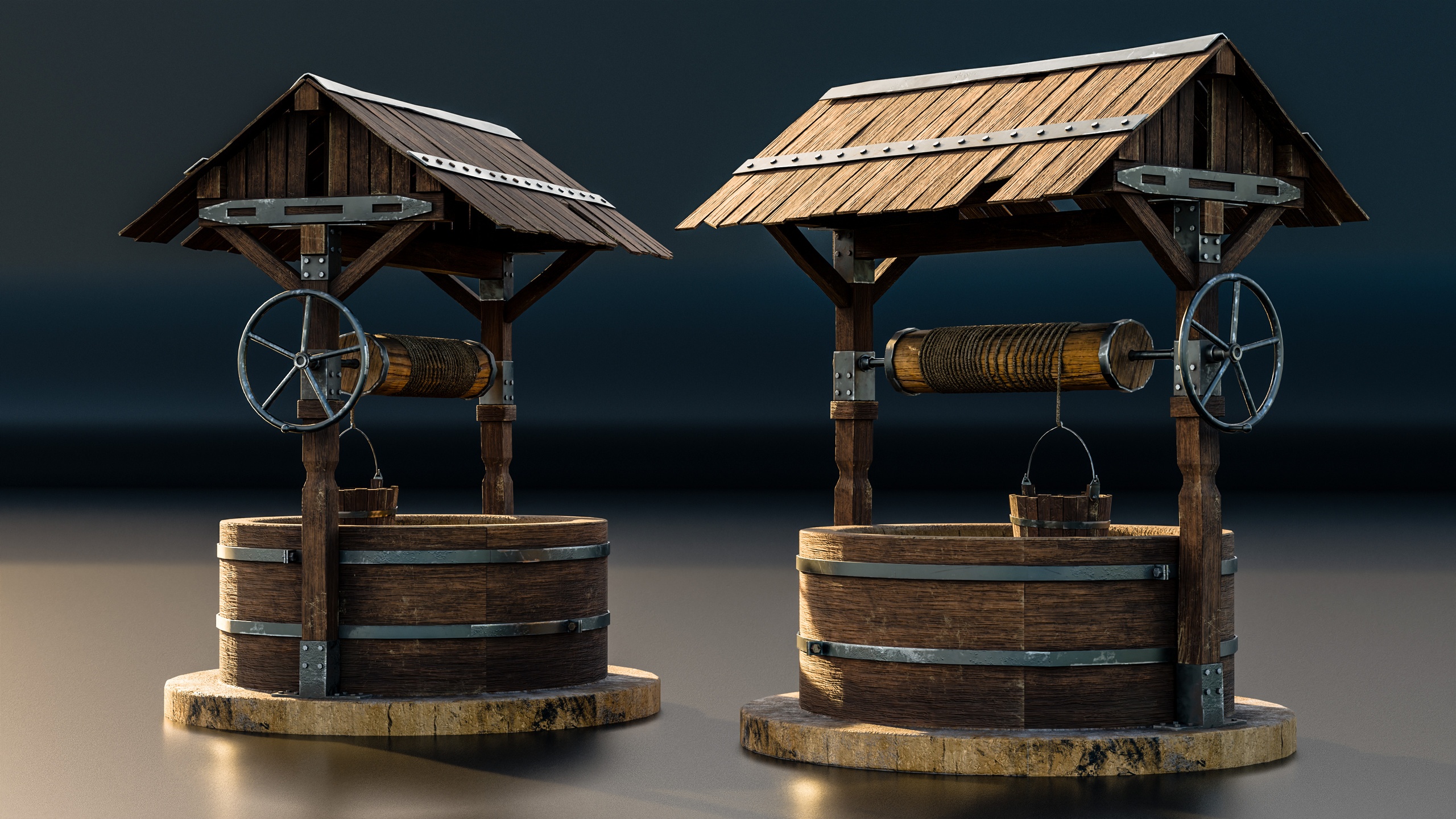 Media 1 for listing Medieval Wooden Well