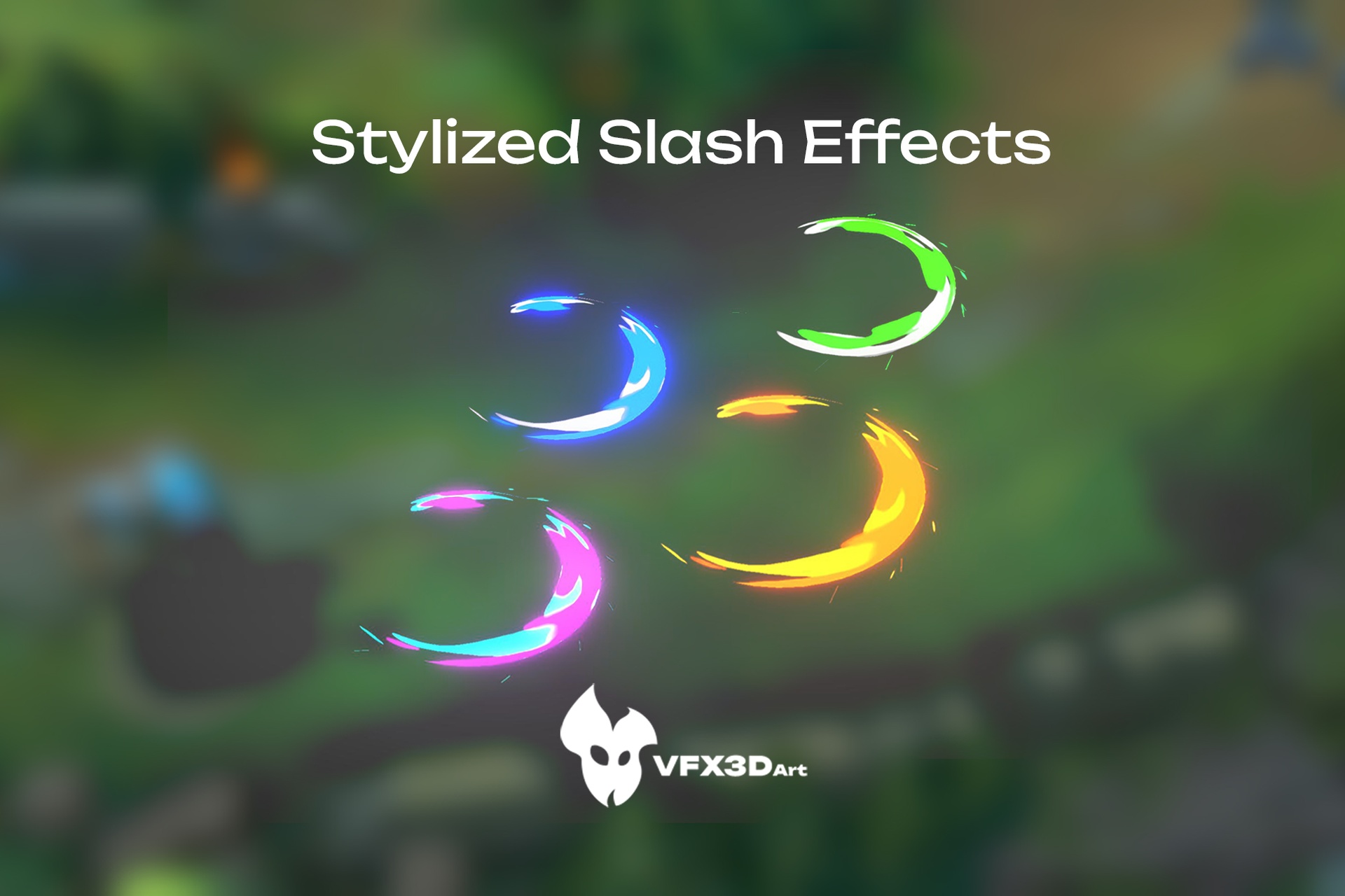 Media 1 for listing Stylized Slash VFX - Unity URP - Customizable