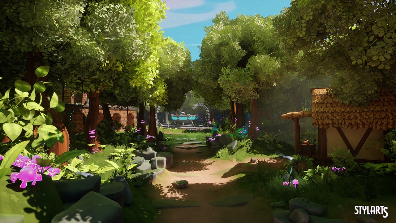 Media 1 for listing Stylized Magical Jungle